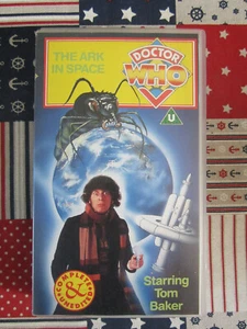 DOCTOR WHO THE ARC IN SPACE STARRING TOM BAKER 1989 BBC VHS VIDEO TAPE UK PAL - Picture 1 of 4