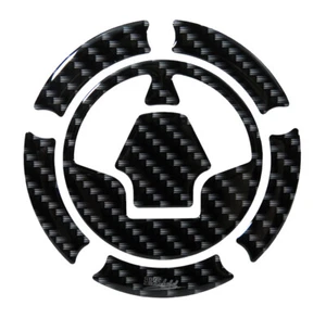 Tapa Depósito Gel Pad Óptica Carbono Negro Presión Universal Compatible para Kawasaki - Imagen 1 de 7