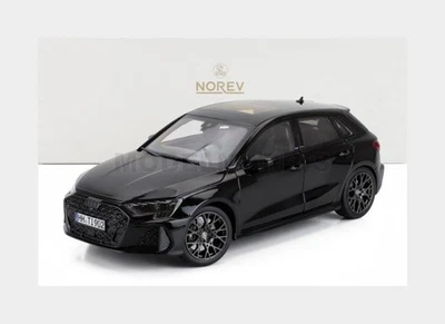 NOREV 188388 AUDI - A3 RS3 2025 - BLACK - 1/18 - Immagine 1 di 2