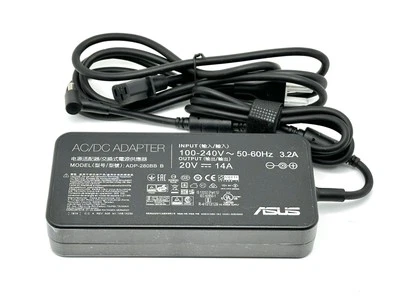 ASUS/ROG 280W 20V AC Adapter Charger ADP-280BB B Power Cord, ROG Strix, Zephyrus - Image 1 of 4