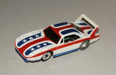 ОРИГИНАЛЬНАЯ ВИНТАЖНАЯ ТРАССОВАЯ АВТОМОДЕЛЬ TYCO THUNDERJET 1976 ПАТРИОТИЧЕСКАЯ SUPERBIRD HO МАСШТАБ - Изображение 1 из 3