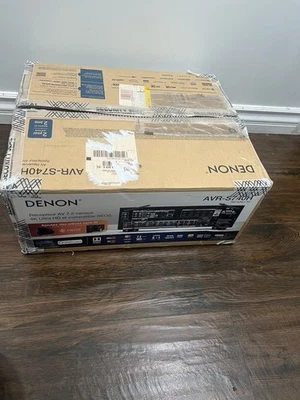 Denon AVR-S740H 7.2 Channel 165W A/V USB Receiver Tested working! (No Remote) - Image 1 of 4