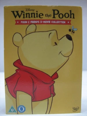 Winnie The Pooh & Friends 5 Movie Collection (DVD) REGION 2 - Image 1 of 3