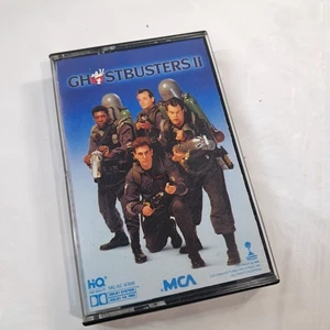 Ghostbusters II Cassette Soundtrack music RUN DMC Ghostbusters 2 theme Halloween - Imagen 1 de 4