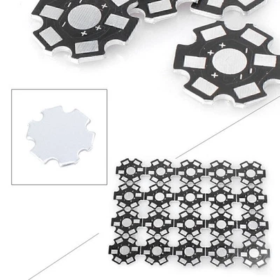 20Pcs 20MM 1W 3W 5W High Power LED Universal Aluminium Grundplatte Kühlkörper - Bild 1 von 4