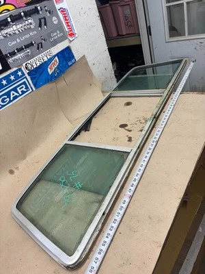 F150 F250 F350 1973 1979 ventana corredera trasera cristal Carlite marco completo 79 Foto 1 de 4