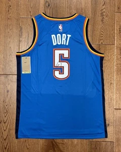 Camiseta Luguentz Lu Dort Firmada NBA Autógrafo Auténtico - Oklahoma City Thunder - Imagen 1 de 4