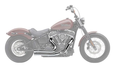 Cobra 909 2-into-2 Chrome Exhaust System (6712) - Image 1 of 2