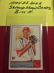 2011 Topps Allen and Ginter #5 Aroldis Chapman RC Rookie Card Cincinnati Reds - Picture 1 of 2