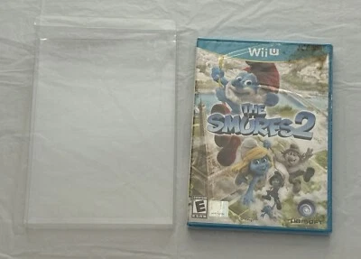 The Smurfs 2 For Nintendo Wii U + Protector - NEW + SEALED - Image 1 of 4