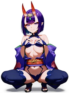 Shuten Douji Fate Grand Order Waifu Sticker 6" Anime Car Decal Weatherproof - Picture 1 of 1