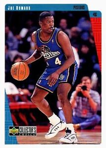 1997-98 Collector's Choice #239 Joe Dumars Detroit Pistons HOF