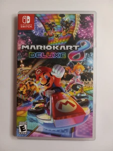 **SIN JUEGO** Mario Kart 8 Deluxe (Nintendo Switch, 2017) Solo estuche - Imagen 1 de 3