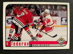 Sergei FEDOROV 1998-99 UD Choice Preview Upper Deck #75 Detroit Red Wings