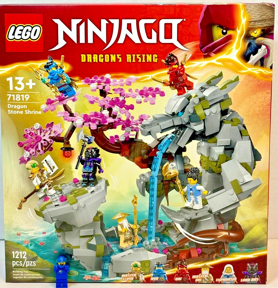 LEGO (71819) Ninjago: Dragon Stone Shrine New Sealed Fast Ship Dragon's Rising - Image 1 of 4