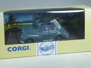 (SB-76) Corgi 96750 Morris Minor Convertible grigio opaco in 1:43 in IMBALLO ORIGINALE - Foto 1 di 1