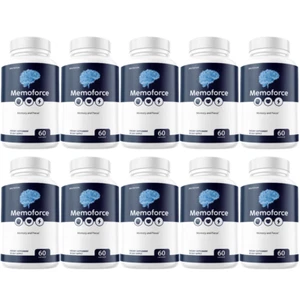 Memoforce Brain Health Booster Memory Cognitive Health & Wellness - 10 Bottles - Picture 1 of 5