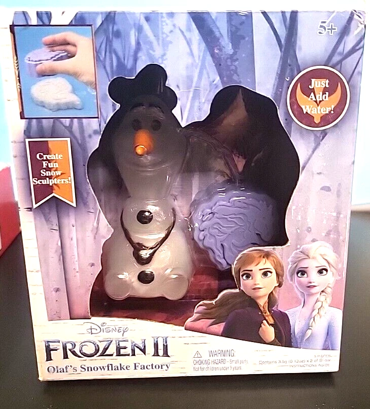 Frozen LL Olaf's Snowflake Factory Disney Ages 5 Just Add Water