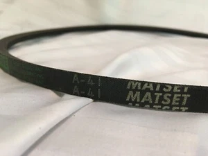 Belt Tindall Three Five A-41 Matset V-Belt Made in Taiwan New - Picture 1 of 11