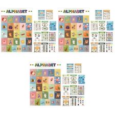  36 Sheets of Interesting Shapes Posters Wear-resistant Preschool Posters