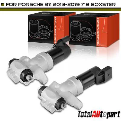 2x Actuador de freno de estacionamiento para Porsche 718 Boxster Boxster 911 trasero izquierdo y derecho Foto 1 de 4