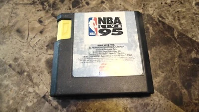 NBA Live 95 (Sega Genesis, 1995) - Cartridge Only - Tested - Image 1 of 2
