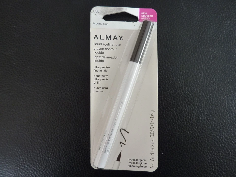 Almay жидкая подводка для глаз ручка - коричневый #030 - гипоаллергенный - совершенно новый / запечатанный - Изображение 1 из 1