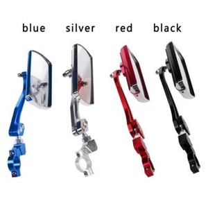 Alloy MTB Bike Rearview Bicycle Mirror Handlebar Motorcycle Looking Glass - Picture 1 of 16