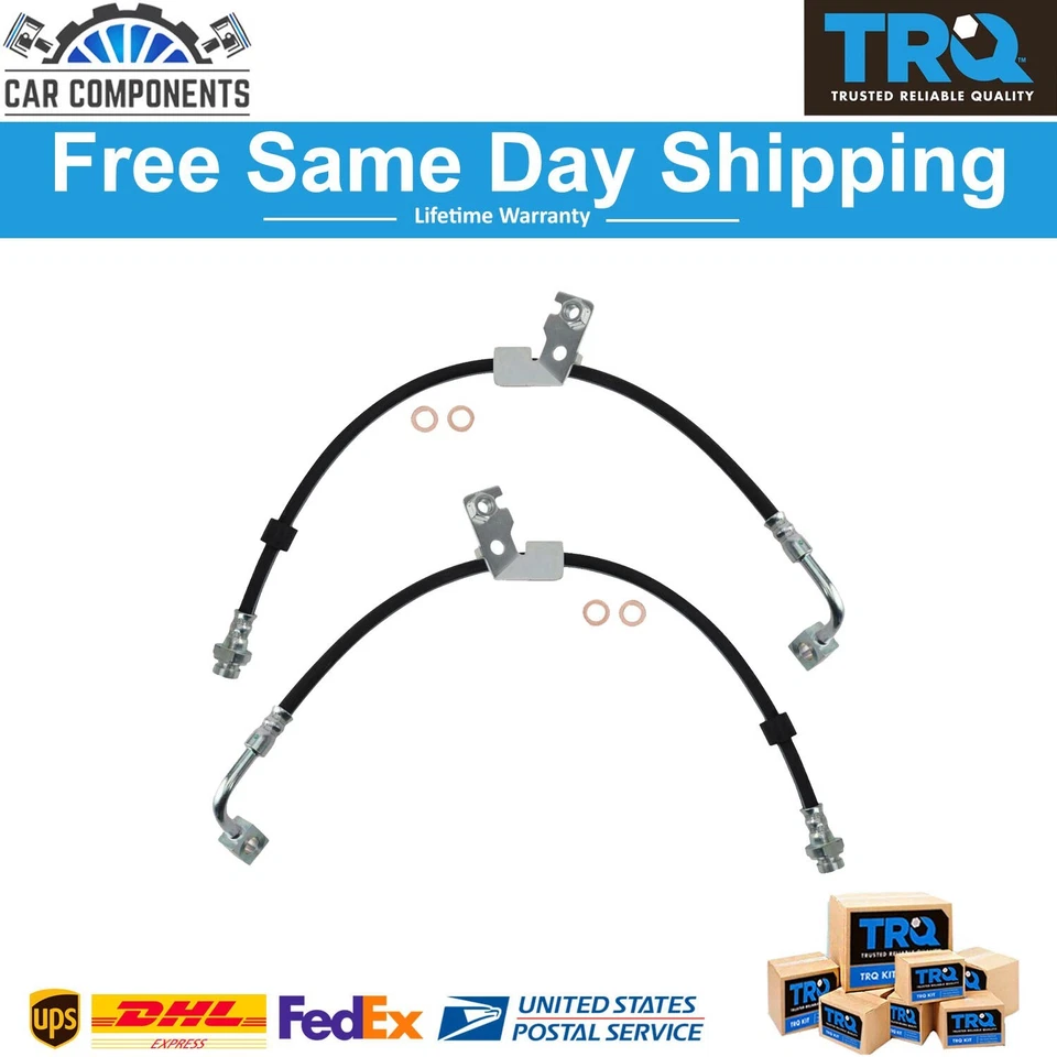 Manguera de freno delantera TRQ nueva para Dodge Journey 2009-2020 Foto 1 de 4