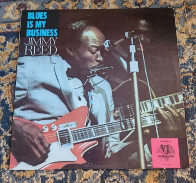 Jimmy Reed Blues Is My Business original 1971 USA LP - Image 1 of 2