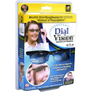 Dial Adjustable Glasses Variable Focus Distance Vision Eyeglasses For Reading🎁- - Picture 1 of 10