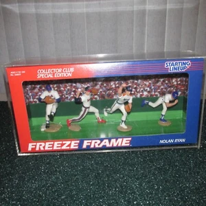Starting Lineup 1995 Nolan Ryan Freeze Frame Collector Club in Acrylic Case - Picture 1 of 6