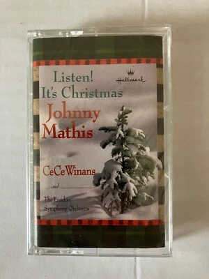 Listen! It's Christmas - Johnny Mathis - CeCe Winans - Hallmark Cassette Tape - Image 1 of 4