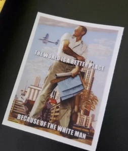 It's okay to be weißer Aufkleber - Bild 1 von 6