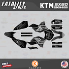 Graphics Kit for KTM 50SX (2009-2015) MINI ADVENTURE PRO SR JR FATALITY-smoke