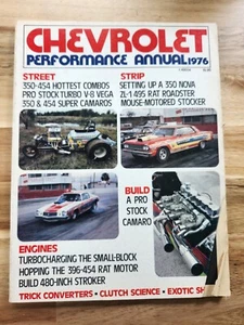 1976 CHEVROLET PERFORMANCE ANNUAL, PRO STOCK, V8 VEGA, NOVA ZL-1, CAMARO - Picture 1 of 9
