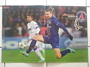 Bravo Sport POSTER Zlatan Ibrahimovic Paris Saint Germain AC Mailand Fussball - Bild 1 von 1