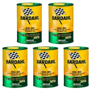 5 Litri Olio Motore Bardahl Technos XFS PC2312 0W30 ACEA C2 / PSA B71 2312 - Foto 1 di 9