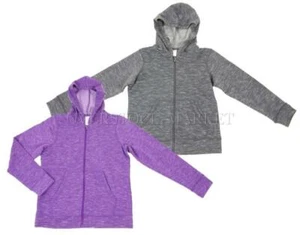 NEW! GIRLS HEAD FLEECE LINED FULL ZIP HOODIE! LIGHTWEIGHT! SOFT FEEL! VARIETY - Picture 1 of 3