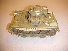 TANK GAMA GERMAN TOY WIND UP MILITARY