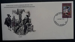 1978 Grenada Peter Paul Rubens Anniv FDC ties 5c Stamp cd Carriacou - Bild 1 von 3
