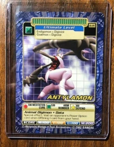 MINT DIGIMON DIGI-BATTLE BOOSTER SERIES 5 NON-FOIL RARE CARD - BO-226 ANTYLAMON - Picture 1 of 6