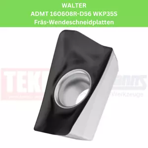 10 x WALTER ADMT 160608R-D56 WKP35S Fräs-Wendeplatten für Stahl & Guss - Bild 1 von 1