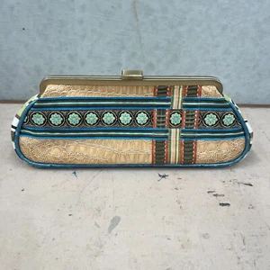 Vintage Spencer & Rutherford Clutch Bag Purse Crocodile Leather Embossed - Picture 1 of 11