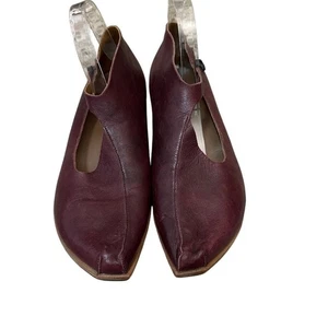 Cydwoq Oval in Burgundy Handemade in USA Leather Shoes Size 41 US 11 - Picture 1 of 6