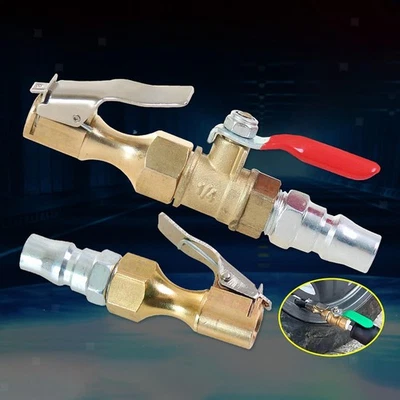 Reifenfülldüse, Schnellanschluss-Clip, Spannfutter, Metall, präziser - Image 1 of 4