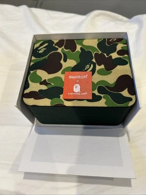 A Bathing Ape Bape x Swatch Global World Model camuflaje camuflaje Foto 1 de 2