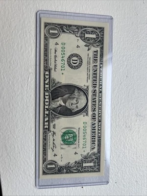 KEY $1 2006 CLEVELAND STAR NOTE only 640,000 printed -UNCIRCULATED - Image 1 of 4