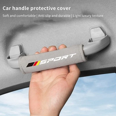 1Pcs Fluff Car Roof Door Handle Protector Car Armrest Cover, Fit For Vehicle - Image 1 of 4