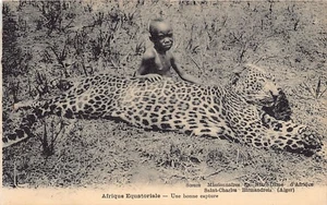 British East Africa - A panther - Publ. Missionary sisters of Our Lady of Africa - Picture 1 of 2